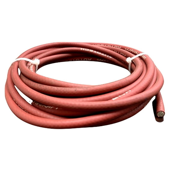 Premium Spark Plug Ignition Red Wire High Temp 10.4 MM Core (20 FT)