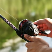 Premium Spinning Fishing Reel – 4.0:1 Gear Ratio, Pre-Spooled with 10lb Hi-Vis Line – Heavy Duty Metal Construction, Saltwater/Freshwater Ready – Dual Pickup System for Bass, Trout, Catfish (Summer Fi