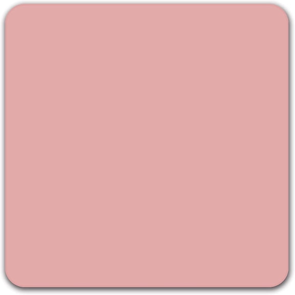 Premium Square Waterproof Mouse Pad - Non-Slip Rubber Base, 9x9 inches (Pink)