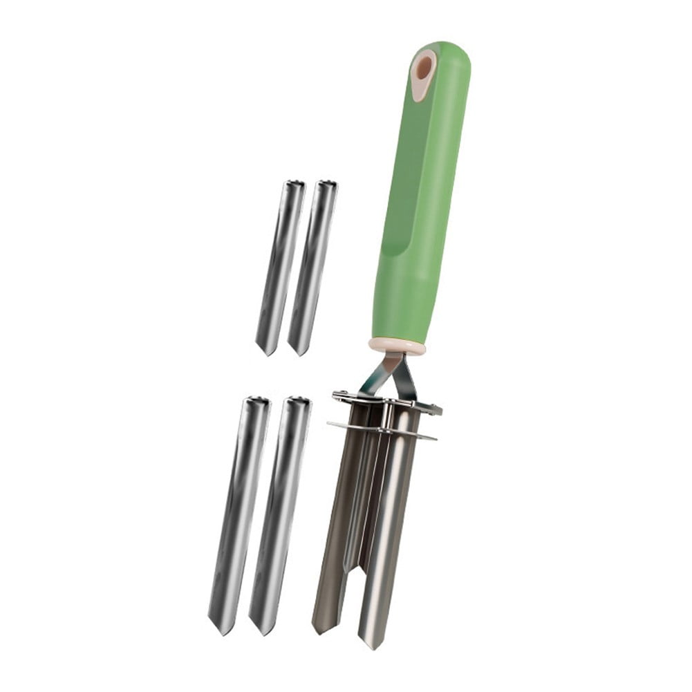 Premium Stainless Steel Adjustable Fruit Corer Pitter Set Multi-Purpose ...