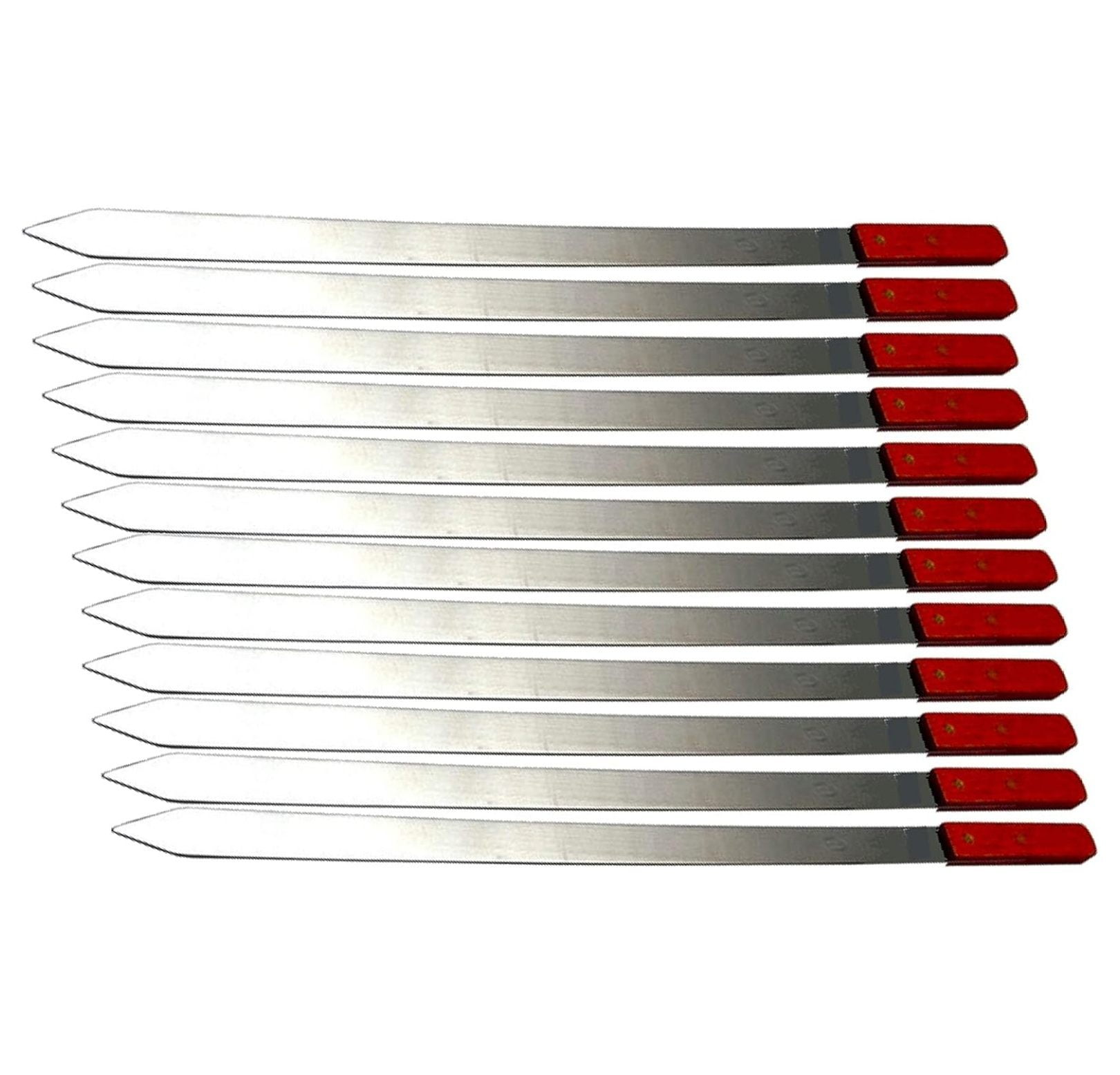 Premium Stainless Steel Barbecue Skewers BBQ Outdoor Grill Skewer stick