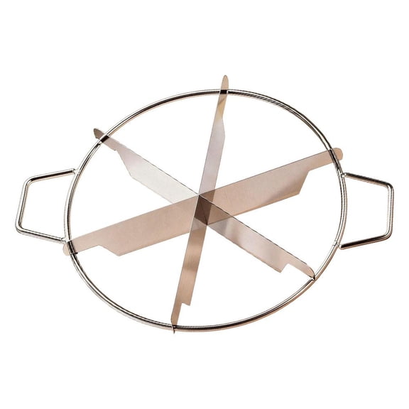 Premium Stainless Steel Cake Divider for Even Slicing and Portion Control, Ergonomic Handle