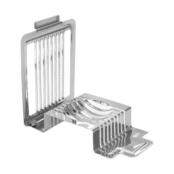 Premium Stainless Steel Egg Slicer For Perfect Hard Boiled Egg Cuts And Kitchen Salad Prep