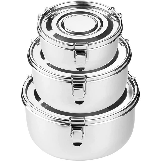 Premium Stainless Steel Food Storage Containers 304 Grade The Original