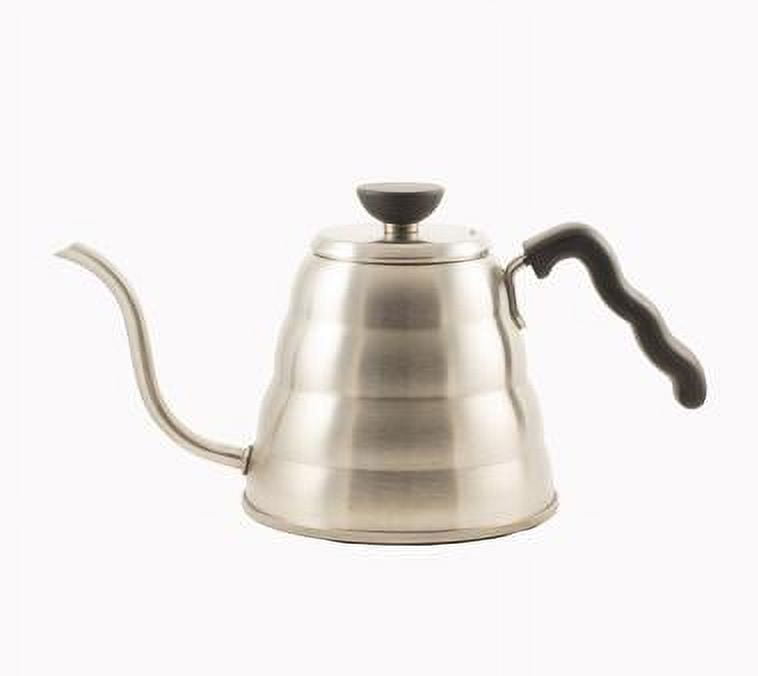 Fooikos Pour Over Coffee Kettle with Thermometer for Coffee and Tea, 42 fl  oz - Premium Stainless Steel Gooseneck Kettle -Base on all Stovetops and