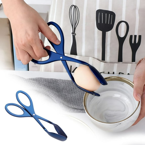 Premium Stainless Steel Kitchen Tongs - Versatile Scissor-Style Serving Tongs For Cooking, Grilling, Buffet & Salad | Multi-Color Kitchen Utensil Set