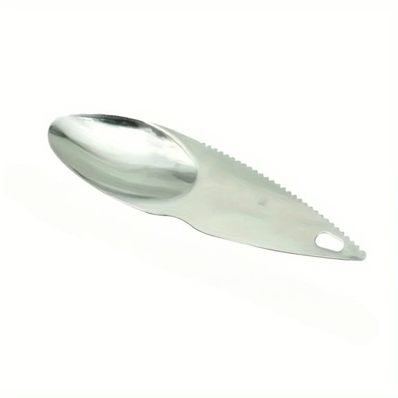 Premium Stainless Steel Kiwi Tool, Ergonomic Peeling Scooping Serving Tool