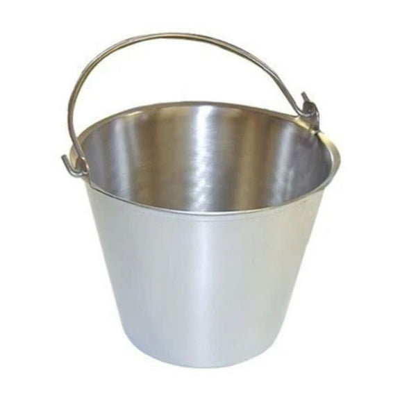 Premium Stainless Steel Pail, Vet/Milk Bucket, Made in USA