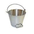 thumbnail image 1 of Premium Stainless Steel Pail, Vet/Milk Bucket with Side Handle, Made in USA, 1 of 1