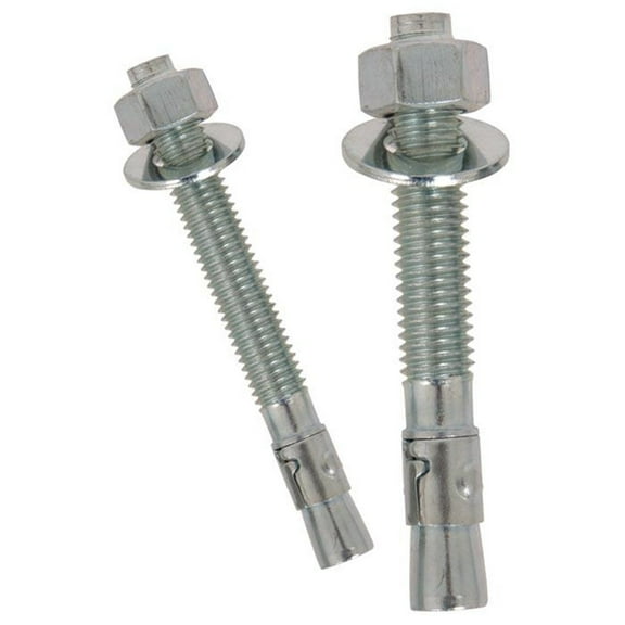 Premium Stainless Steel Power Stud Bolts - 1/2"x2 3/4" - Ideal for Hangers and More!