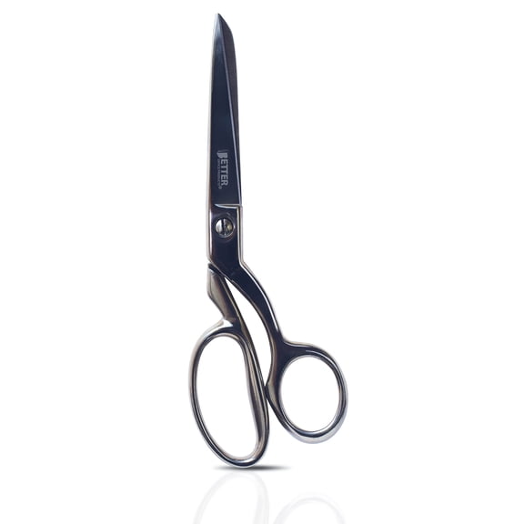 Premium Stainless Steel Sewing Scissors, 8", Ultra Sharp Tailoring Shears, for Dressmaking, Leather Cutting, Fabric, Heavy Duty Fabric Scissors, by Better Office Products