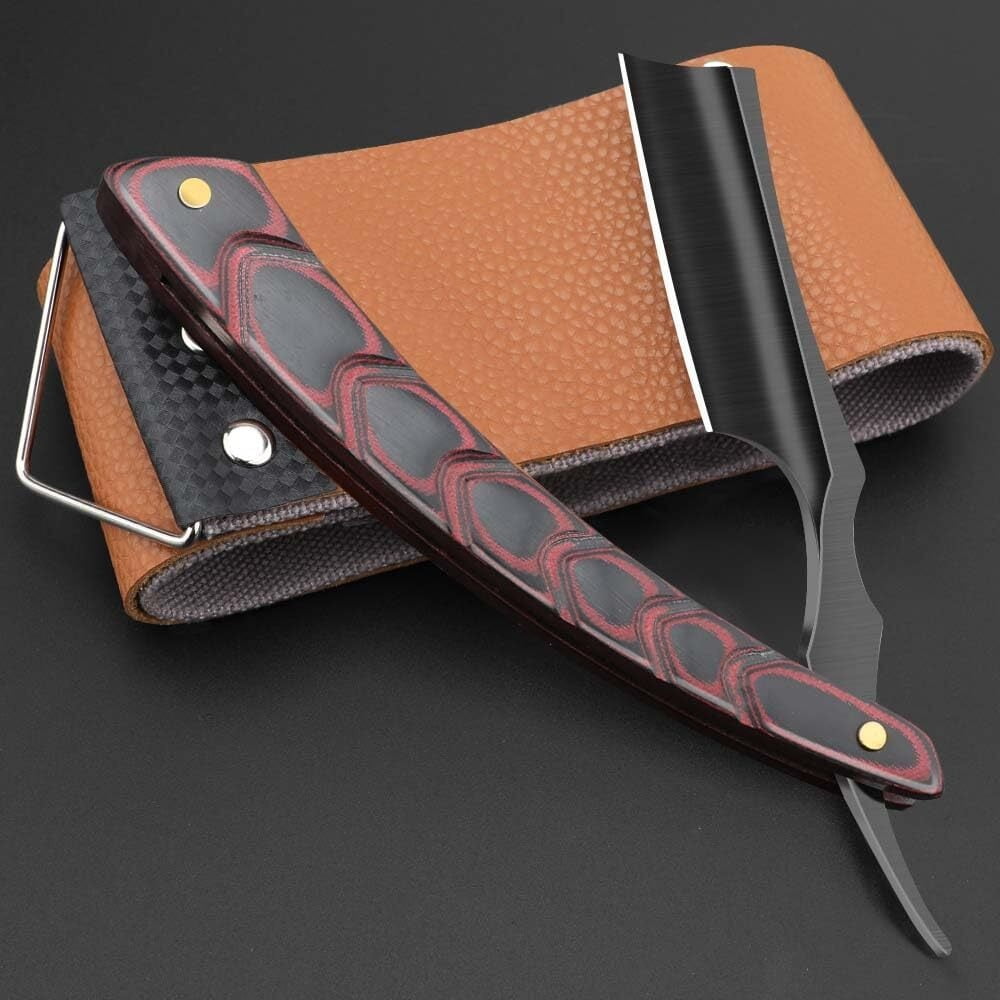 Premium Stainless Steel Shaver Razor with Shaving Strop for Men ...