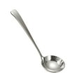thumbnail image 1 of Stainless Steel Soup Serving Spoon - Polished Silver Finish Ladle Great for Serving Soups, Stews and Dishwasher Safe Cleaning - Silver, 1 of 8