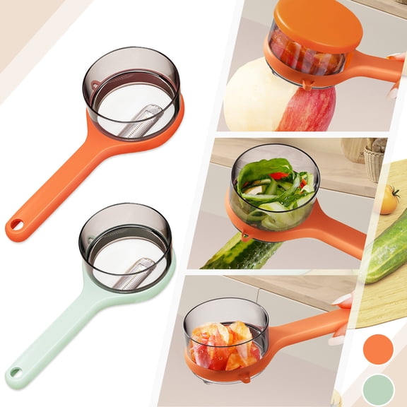 Premium Stainless Steel Vegetable Peeler with Comfortable Ergonomic Handle Multi-Functional Fruit Potato Carrot Skinner Ultra Sharp Kitchen Tool, Green, High, Quality