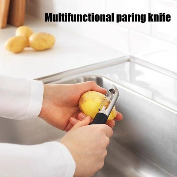 Premium Stainless Steel Vegetable Peeler with Comfortable Ergonomic Handle Multi-Functional Fruit Potato Carrot Skinner Ultra Sharp Kitchen Tool, High, Quality, Reliable