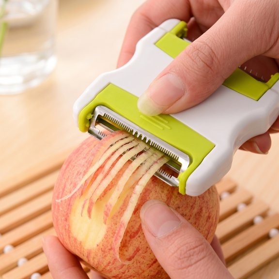 Premium Stainless Steel Vegetable Peeler with Comfortable Ergonomic Handle Multi-Functional Fruit Potato Carrot Skinner Ultra Sharp Kitchen Tool, High, Quality, Reliable