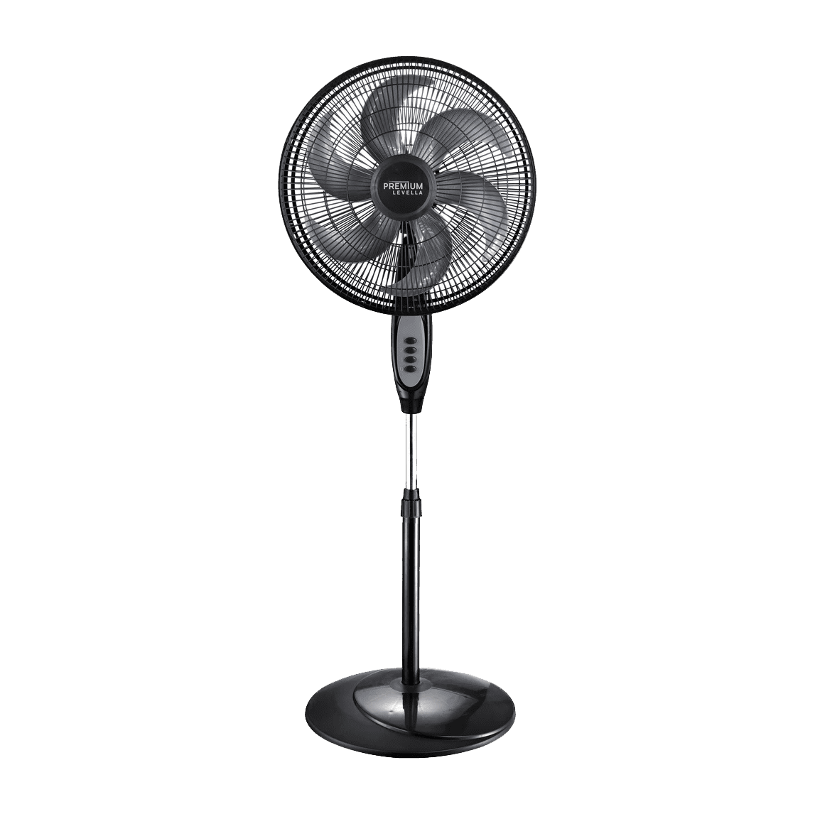 Premium Stand Fan 18" 3Speed High Velocity. Adjustable Til. Elegant