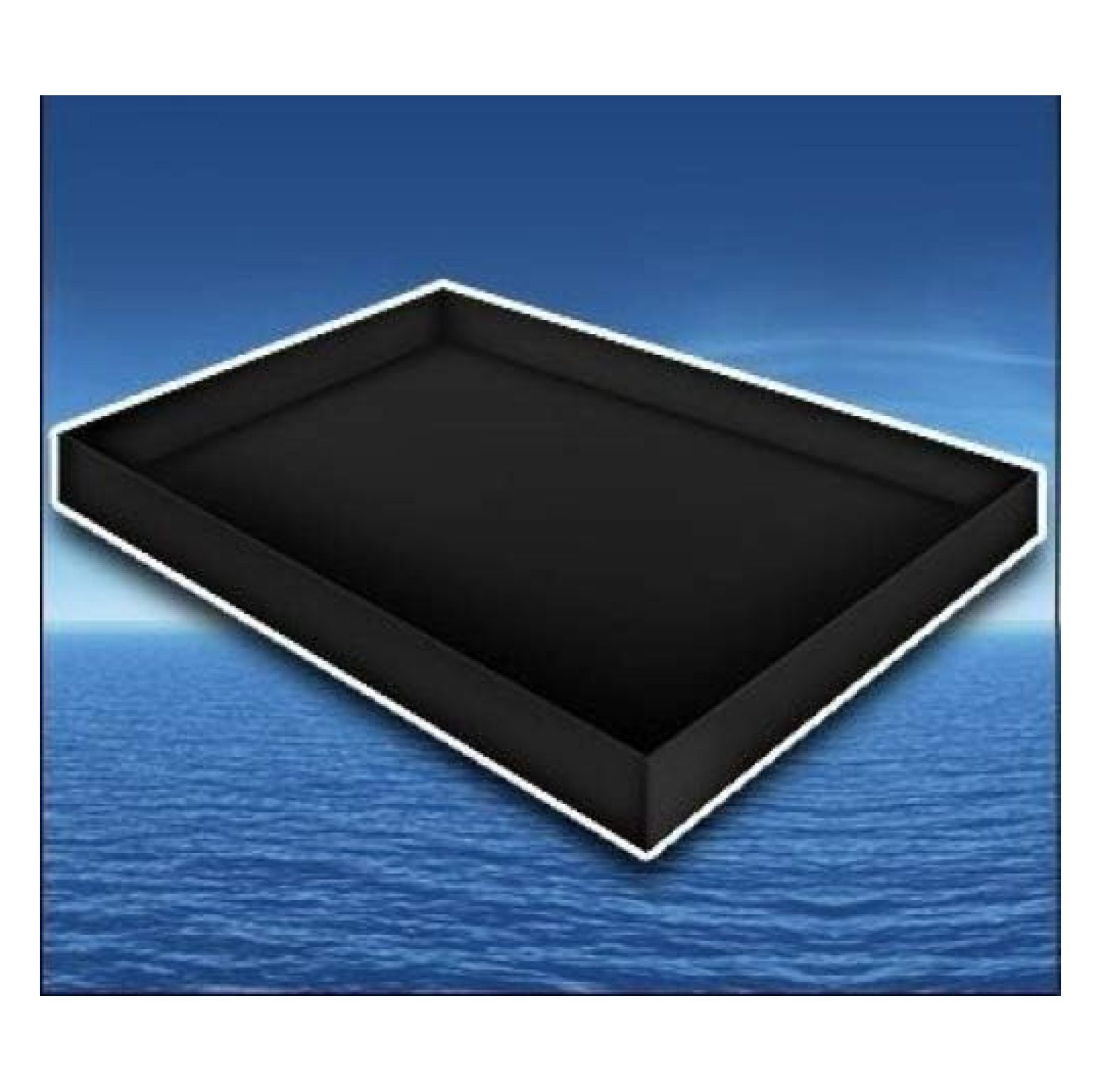 Premium Stand Up Liner Black for Hardside Waterbed Mattress Size Super