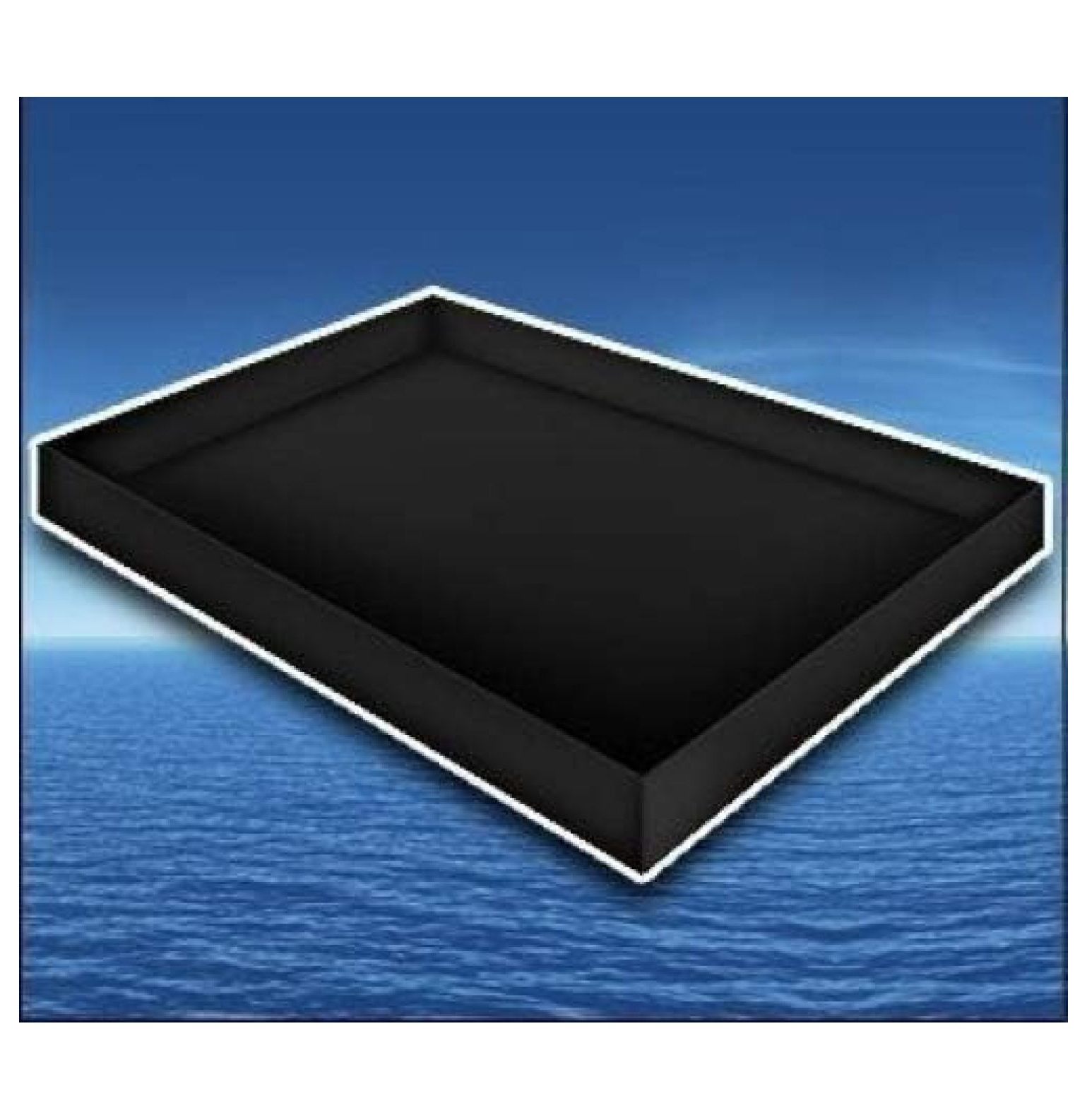 Premium Stand Up Liner Black for Hardside Waterbed Mattress Size Super