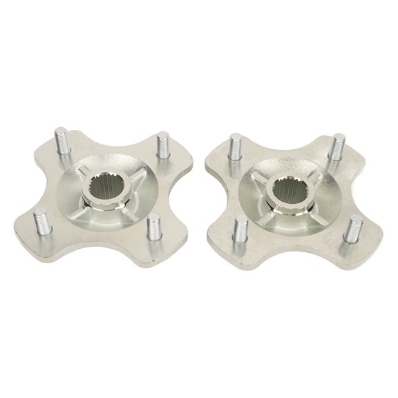 Premium Steel Alloy 24T Rear Axle Wheel Hub Replacement 24mm Shaft Diameter Wheel Rim Hub for Banshee 350 YFZ350 1987-2006 ATVs Left and Right Hubs with 4 Bolts Included 2 Packs