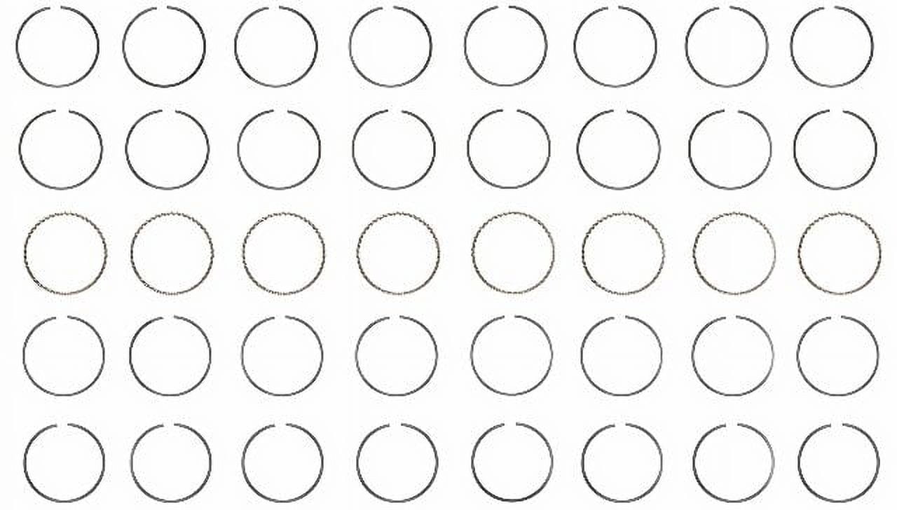 Hastings Piston Rings Fit 92-06 Chevy GM Turbo Diesel 6.5L