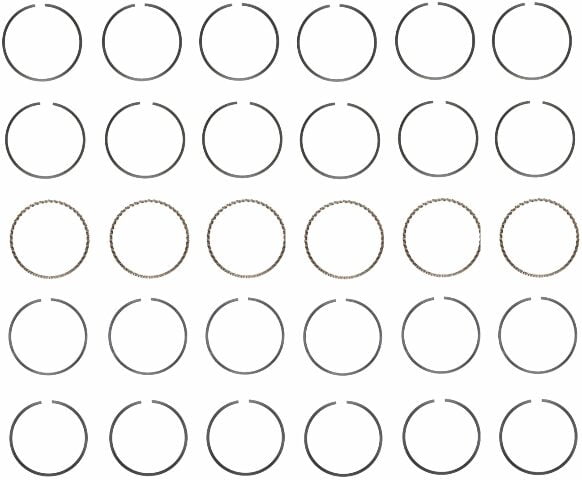 Premium Steel Piston Rings Set | Compatible with 1999-2008 Ford Ranger ...