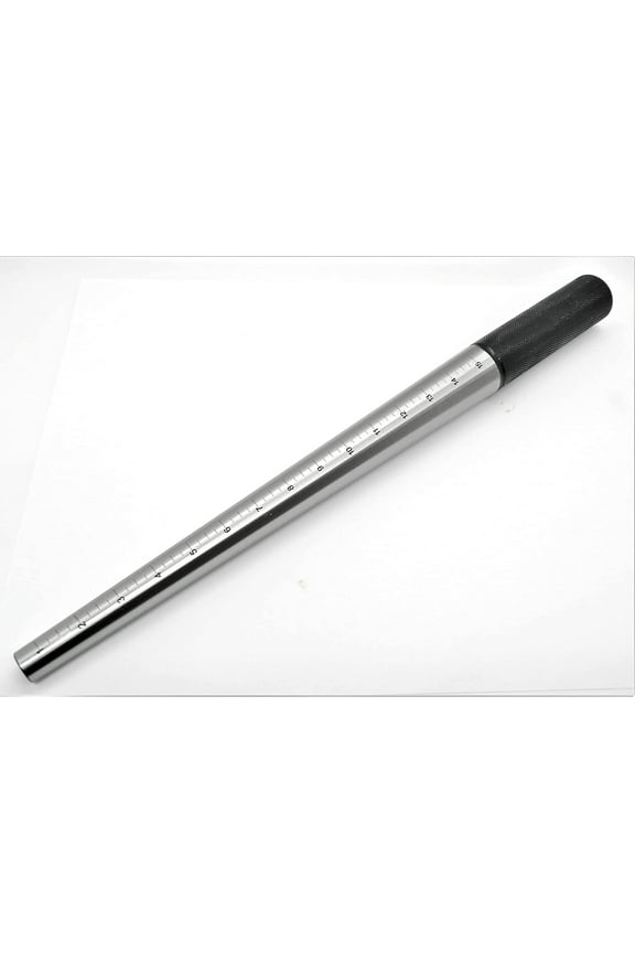 Premium Steel Ring Mandrel Graduated 1-15 Marked Sizes Jewelry Sizing Tool Stick by