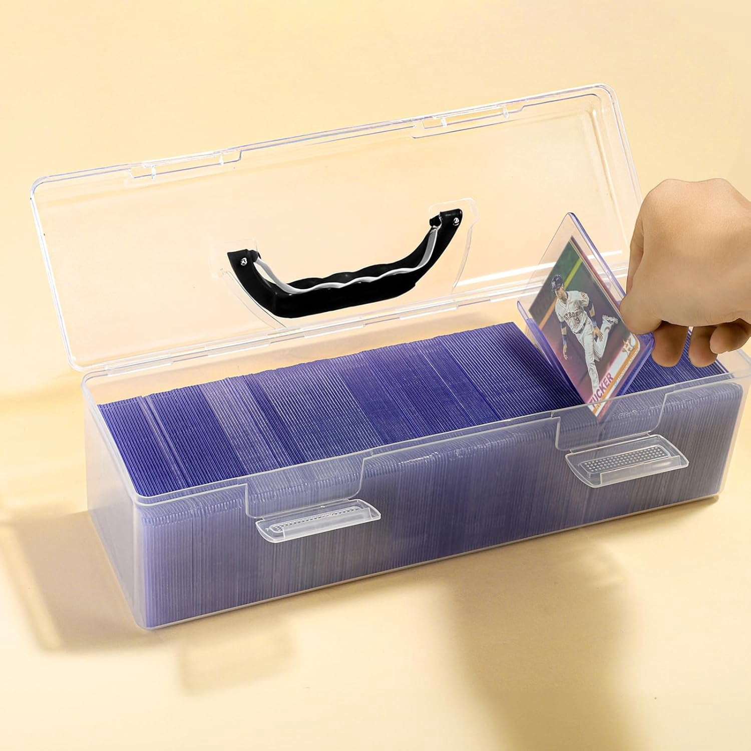 Premium Storage Box for Toploader - Large for 200+ Toploaders or 1000 ...