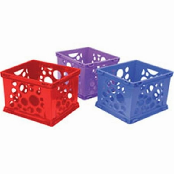 Premium Storage Crate - Assorted Bright