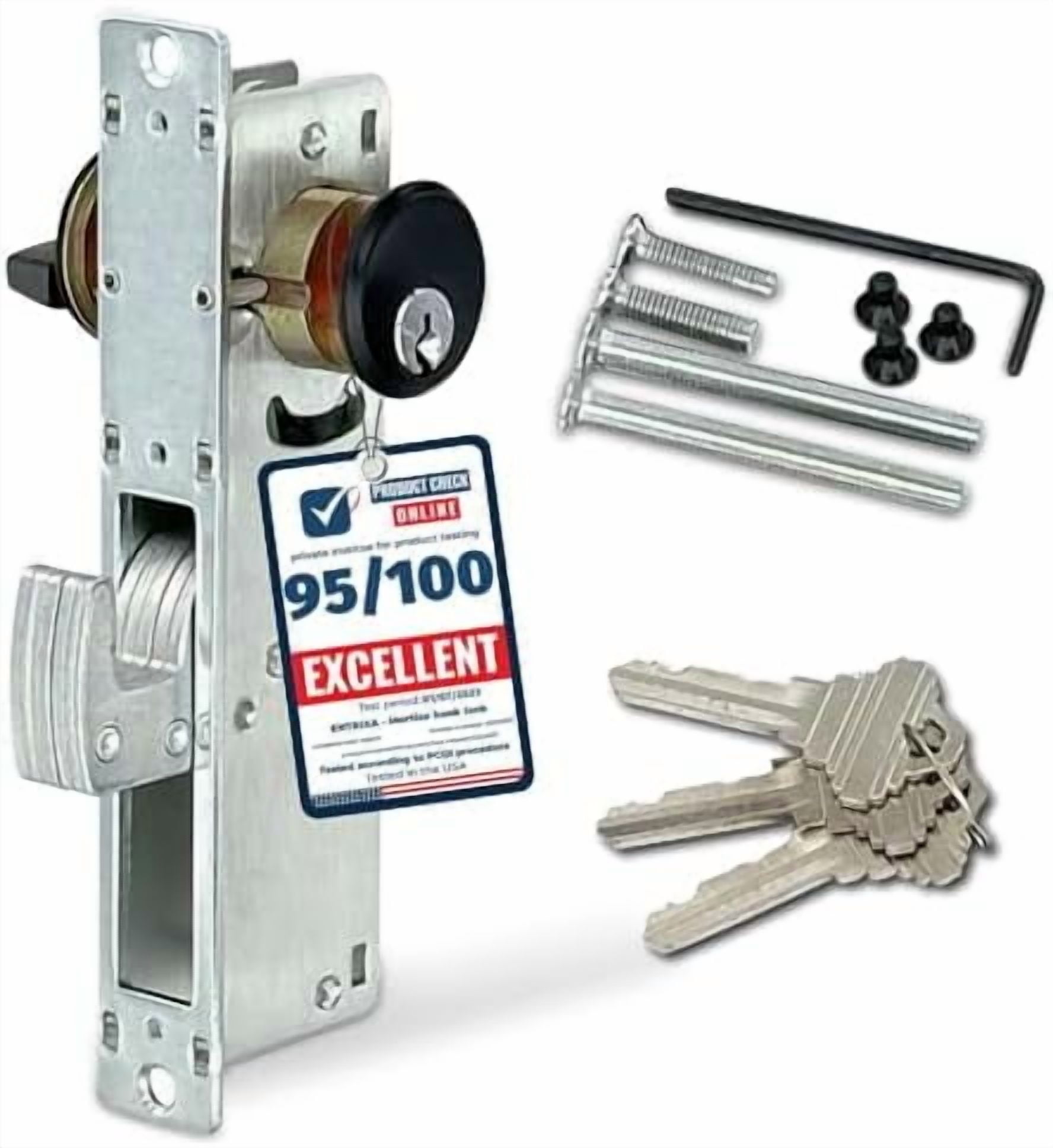 Premium Storefront Mortise Hook Lock for Front Door Cylinder Combo top ...