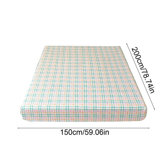 Premium Stretch Fitted Bed Sheet - Elastic, Non-Slip, All-Night Secure Mattress Cover, Soft Fiber, Wrinkle & Stain Resistant, Perfect for Comfortable Sleep
