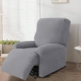 thumbnail image 1 of Premium Stretch Recliner Chair Covers with Elastic Edges - Universal Fit Sofa Slipcovers for Furniture Protection in Homes with Kids and Pets Featuring Non-Slip Technology, 1 of 7