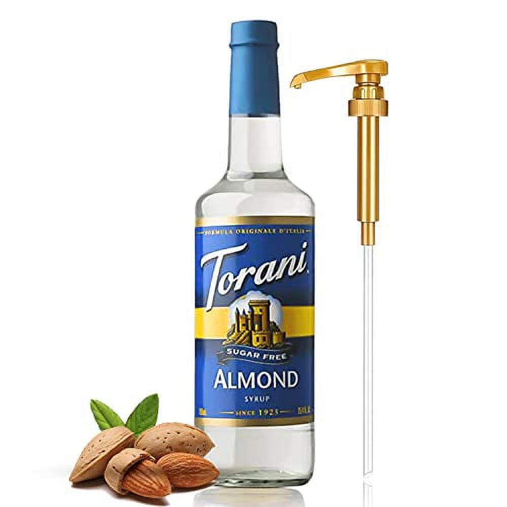 Premium Sugar Free Almond 750 ml Coffee Syrup Flavoring With Alpha