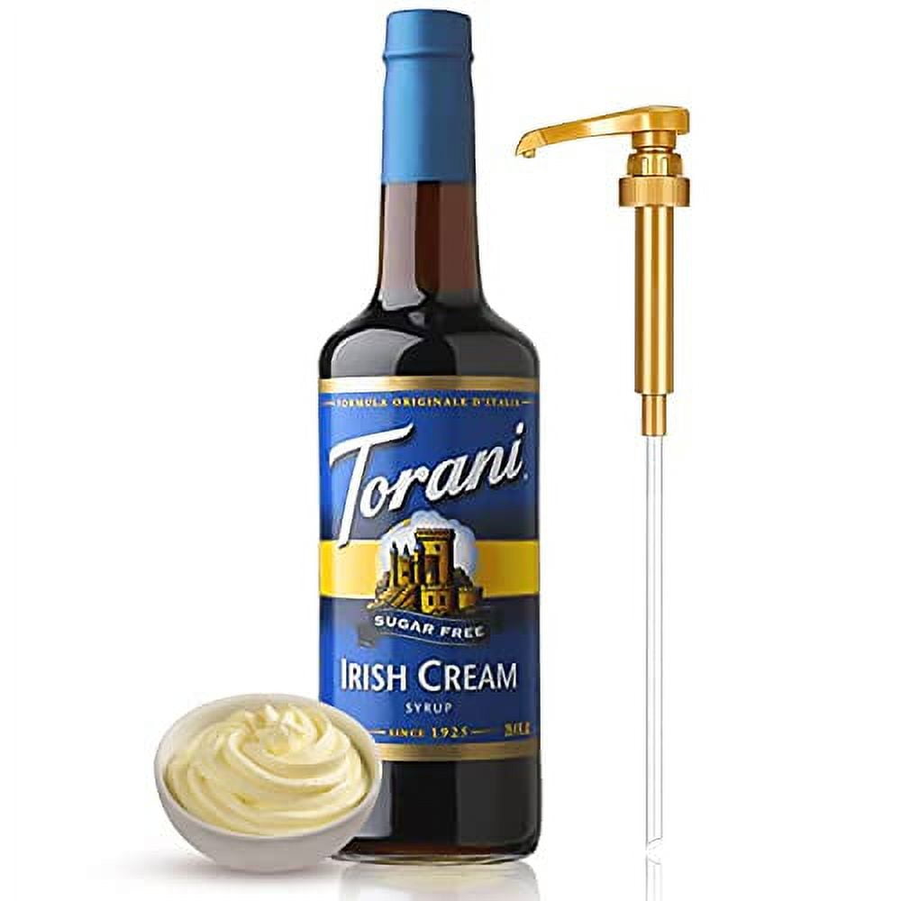 Premium Sugar Free Irish Cream 750 ml Coffee Syrup Flavoring With Alpha