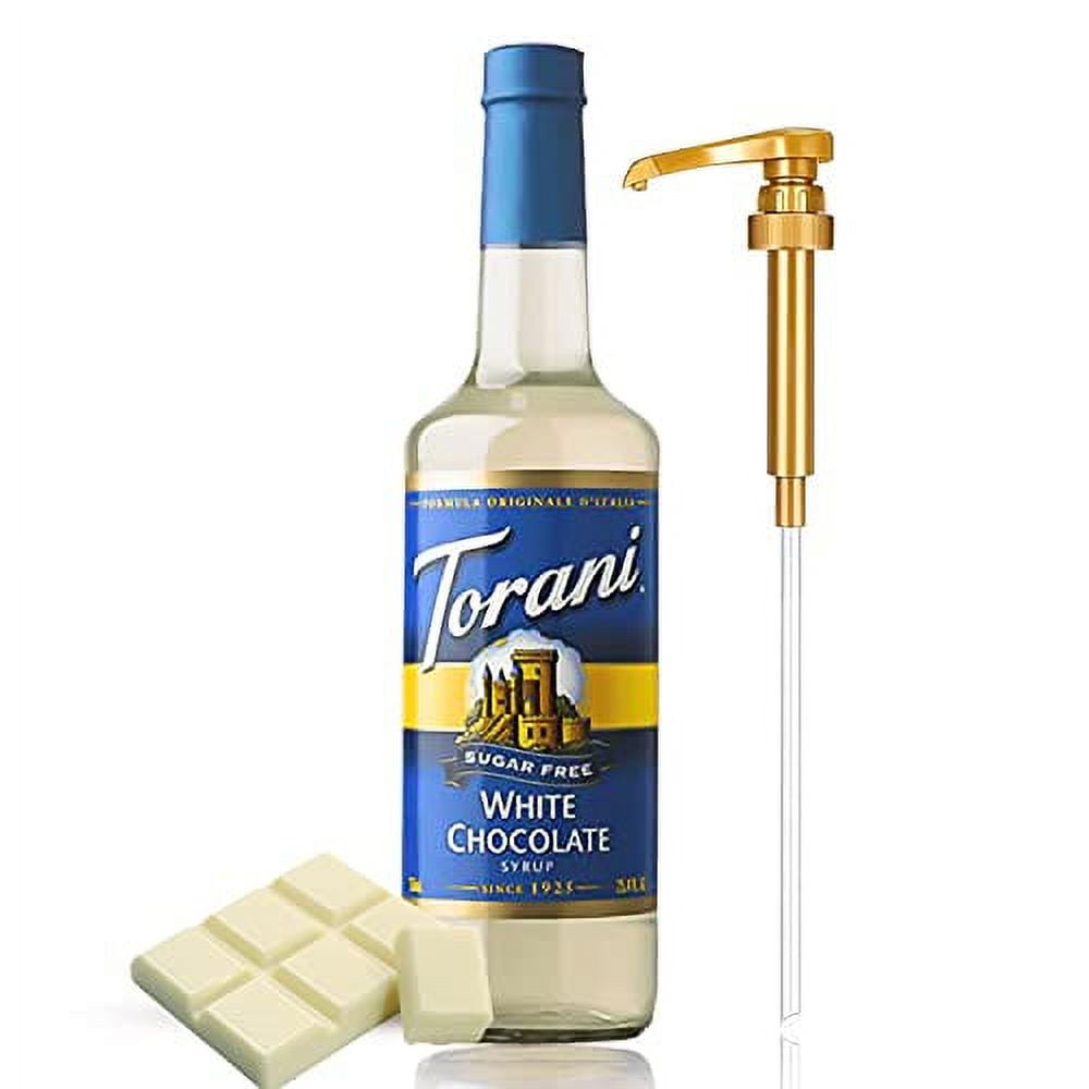 Premium Sugar Free White chocolate Syrup For Coffee 25.4Oz Bottle With