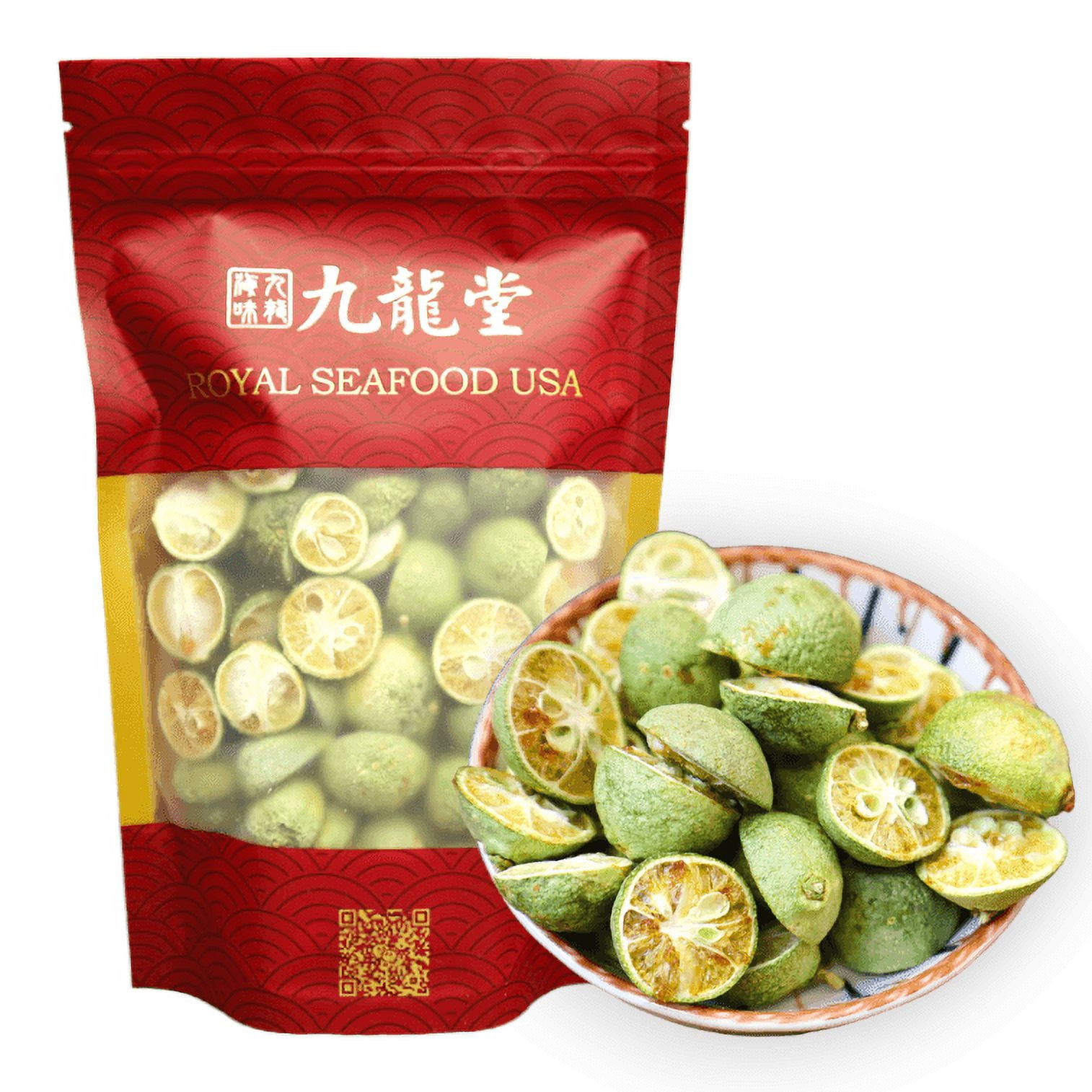 Premium Sundried green kumquat Green Orange tea 2oz Royal Seafood USA