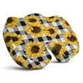 thumbnail image 1 of Premium Sunflower Pattern Memory Foam Seat Cushion Ergonomic Chair Pad for Office Chair, Car, Airplane & Bleachers Sciatica, Tailbone Hip & Back Pain Relief - Chair Cushion for Long Office Workers., 1 of 5