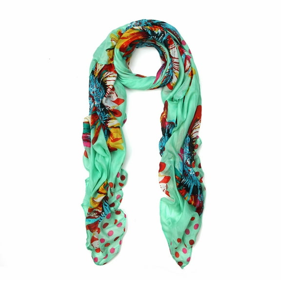 Premium Sunflower Print Fashion Scarf Wrap