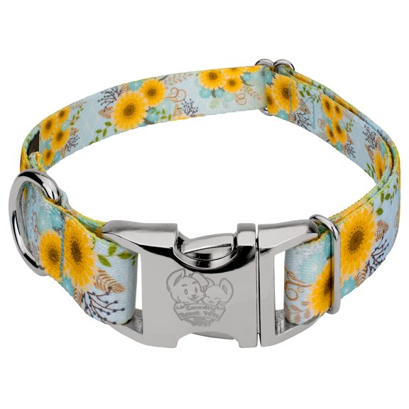 Country Brook Petz® Premium Sunny Days Dog Collar, Large