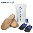 thumbnail image 1 of Superthotics Platinum Orthotic Insoles Bundle with Slippers and Peppermint Lotion, Women’s Size 4.5–8, 1 of 17