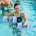 thumbnail image 1 of Premium Swim Dumbbells for Adults & Klds - Soft Eco-Friendly Aquatic Exercise Equipment, Floating Water Yoga & Swim Training Aid with Non-Slip Rubber Grip, 1 of 7