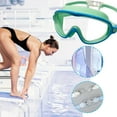 thumbnail image 1 of Premium Swimming Goggles for Adults & Klds - Comfortable Silicone Gasket, Anti-Fog Clear Lens, Wide Vision Mask Design, Adjustable Strap, Leak-Proof, Snorkeling & Training Swim Gear, 1 of 7
