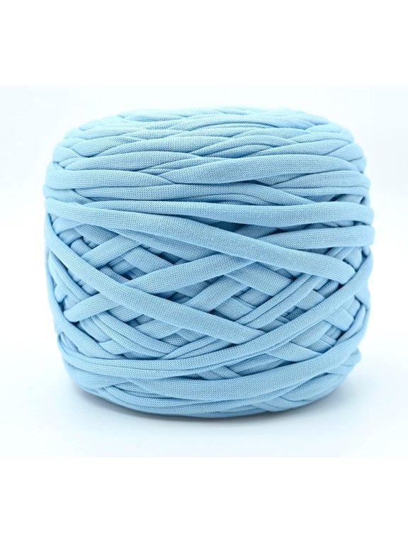 Premium T-Shirt Yarn (10oz/109 Yards) - Soft Stretch Crochet & Knitting Yarn for DIY Crafts, Baskets, Rugs, Bags - Upcycled Fabric Yarn