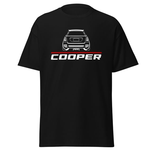 Premium T-shirt For Mini Cooper Car Enthusiast Birthday Gift