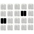 thumbnail image 1 of Premium TENS Unit 40 Electrodes 2"x4" Rectangular Electrode for TENS Massage EMS, 1 of 1