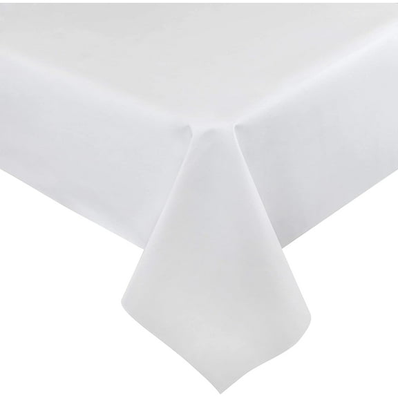 Premium Table Pad Protector by Tablecloths By Design - Waterproof Vinyl Table Cover for Superior Protection from Spills, Scratches & Heat- Reusable Table Cloth with Cushion Flannel Backing 54" x 120"