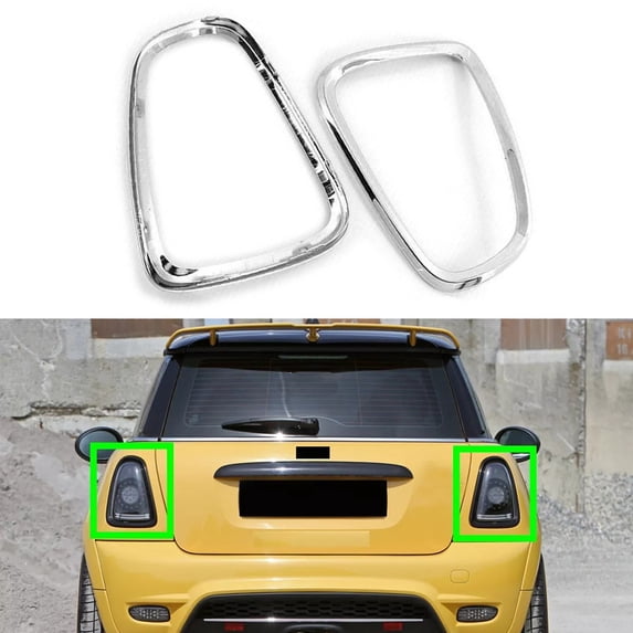 Premium Tail Light Cover Trim For Mini For Cooper R56 R57 R58 R59 2007 2014
