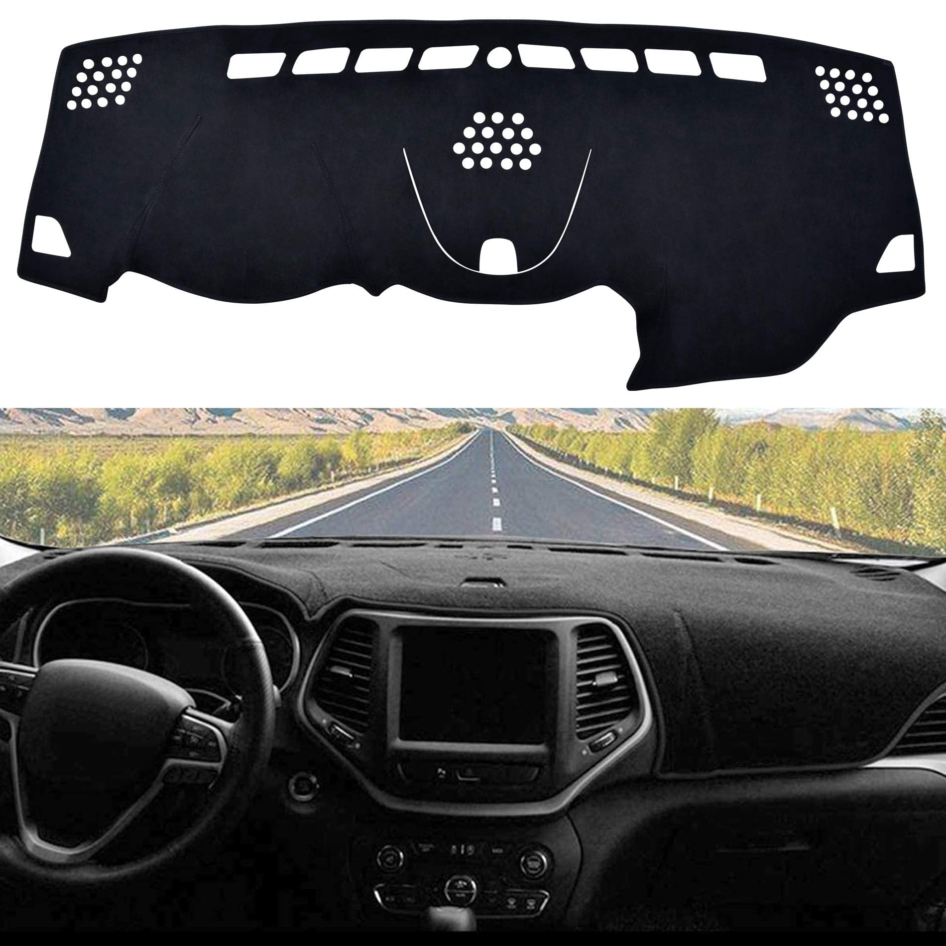 Replacement AP 28GK67N Dash Board Cover Fits 2007-2013 Chevy Silverado Replacement AP 28GK67N Dash Board Cover Fits 2007-2013 Chevy Silverado