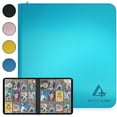 thumbnail image 1 of Premium Teal TCG Card Binder | Sports Trading Card Binder 12 Pocket | Trading Card Binder Zipper | Sport Card Binder | NFL Trading Card Binder - 480 Side-Loading Pockets | Collectible Card Binder., 1 of 8