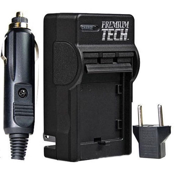 Premium Tech PT-76 Battery Charger for Fuji NP-W126 Fits X-E1 X-M1 X-A1 HS50EXR